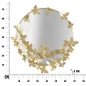 LUSTRO FARFALLE Okrągłe 74X4X75 cm (Lustro Ø 60 cm)